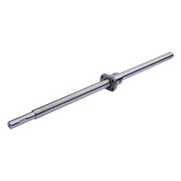Husillo de Bolas GS SFK01004 de 1000 mm, Acero para Rodamientos de Precisión C7, Rosca Fresada para Sistemas de Movimiento Lineal CNC de Alta Precisión