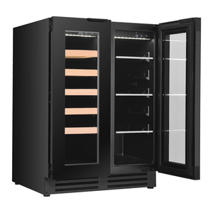 Refrigerador/Congelador Multifuncional VI46-2DB de Acero Inoxidable para Vinos y Bebidas, Fácil de Usar, para Debajo del Mostrador, para Uso Doméstico - Product Image 5