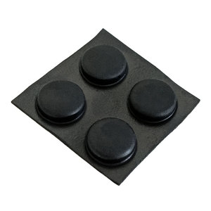 Piedini <span class=keywords><strong>in</strong></span> <span class=keywords><strong>Gomma</strong></span> Rotondi <span class=keywords><strong>in</strong></span> Silicone 10*4mm con Adesivo Integrato - Product Image 5