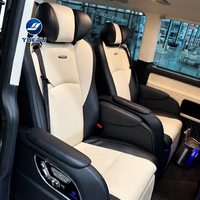 Siège de Capitaine Personnalisé pour VW Caravelle T6, Inclinable Électriquement, Ventilé, en Cuir, pour Conversion de Fourgonnette ou Bus