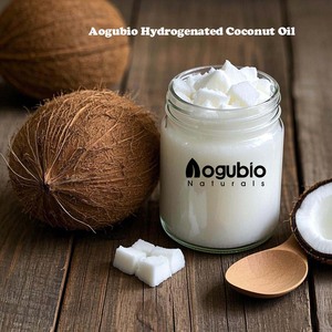 Aogubio Private Label Vegan 100% olio di cocco biologico idrogenato di alta qualità idrogenato olio di cocco - Product Image 6