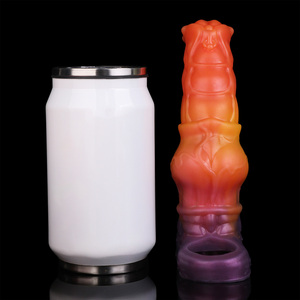 YC-2501 Großhandel Monster <span class=keywords><strong>Penis</strong></span>-Hülle Penisverlängerer Ejakulationsverzögerung Penisvergrößerung Verlängerungskondom - Product Image 6