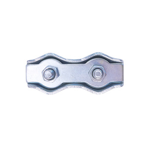 Conector de Cuerda de 6 mm, Acero Galvanizado, Forma de Mancuerna, <span class=keywords><strong>Dos</strong></span> Pernos, Sujeción de Cinta, Unión de Cinta, Mantén la Cerca Ordenada, para Cercas Exteriores - Product Image 2