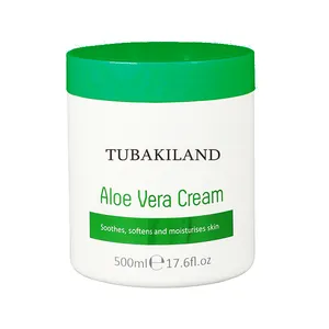 500mL de crème à l'aloe Vera lisse, adoucissante et hydratante