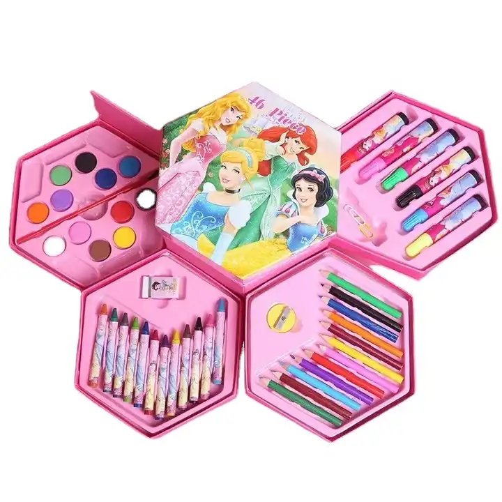 Deluxe Art Set for Kids with 120 Pieces 