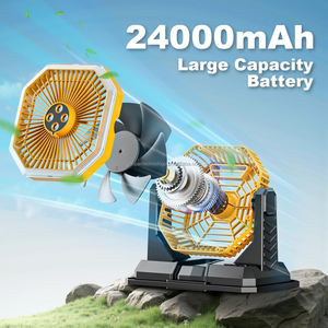 เครื่องเพิ่มความชื้นในอากาศแบบพกพาถังน้ำขนาดใหญ่พร้อมแบตเตอรี่ลิเธียมขนาดใหญ่และไฟ LED สำหรับกิจกรรมกลางแจ้งในวันที่อากาศร้อนจัด - Product Image 2