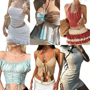 Ballots de vêtements d'été de marque de haute qualité, vêtements en gros pour femmes, robes en stock expédiées aléatoirement en gros - Product Image 1