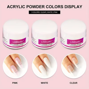 Kit de Polvo Acrílico para Extensión de Uñas, Herramientas Profesionales de Manicura para Principiantes, Práctica Manual |   Regalo para Decoración de Uñas - Product Image 2