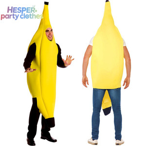 Disfraz de Plátano Deluxe Unisex para Adultos HESPER para Halloween, Carnaval, Cosplay - Divertido Disfraz de Animal con Chaleco, Pantalones y Traje Estampados - Product Image 2