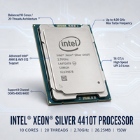 Pour processeur CPU Xeon Silver/Gold version officielle d'origine 3408U 4410Y 4410T 4416+ 5411N 5415+ 5416S 5418Y 5420+ 4677 broches