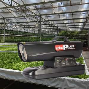 Calentador de aire forzado diésel de queroseno portátil de 15kw, invernadero Industrial, Envío Gratis, calentador diésel - Product Image 1