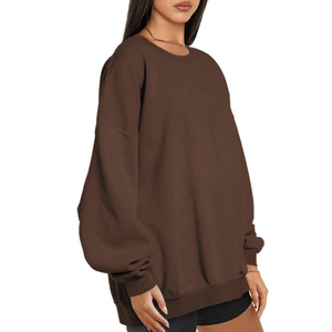 Fabricant professionnel femmes respirant sweat couleur Unique Look classique prix de gros femmes sweat saison d'hiver - Product Image 3