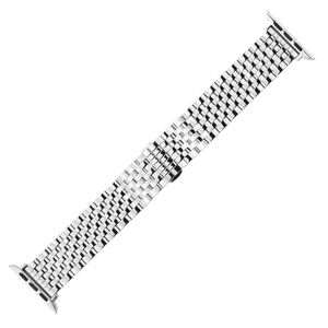 สายนาฬิกาข้อมือสแตนเลสสตีลแบบ Milanese Loop พร้อมตัวล็อคแม่เหล็ก ระบายอากาศได้ดี ปรับขนาดได้ สำหรับนาฬิกาสมาร์ทวอทช์ขนาด 41 มม. 45 มม. - Product Image 2