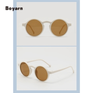 Boyarn Fashion Pc <strong>Frame</strong> Uv400 <strong>Baby</strong> Retro Oval 2022 Kids Sunglasses Wholesale Sun <strong>Glasses</strong> Shades - Product Image 2