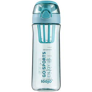 Bouteille d'eau à rabat en plastique, pour boisson, en tritan, ecozeur, 700 ml, avec bec rabattable, sans BPA, pour la gymnastique, la randonnée et les voyages - Product Image 3