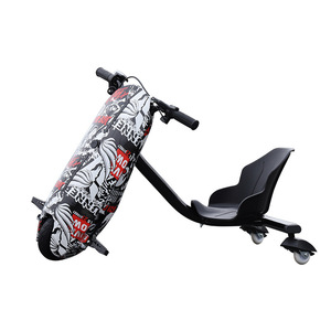 Patinete de Derrape <span class=keywords><strong>Plegable</strong></span> para Entretenimiento, Diseño para Compartir, Fácil Almacenamiento, Transporte Conveniente, Triciclo de Derrape para Niños - Product Image 3