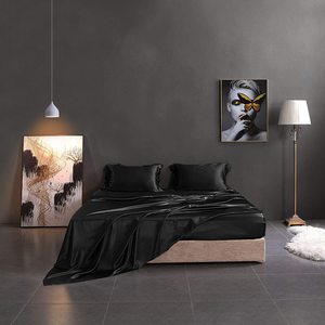 OEKO Certified 6A Grade <strong>Silk</strong> <strong>Sheets</strong> Duvet Cover High Quality <strong>Silk</strong> Pillow Case 100% Pure Mulberry <strong>Silk</strong> Bedding Flat <strong>Sheet</strong> Sets - Product Image 3