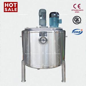 Réservoir de chauffage liquide chimique biologique en acier inoxydable 100L -5 T avec agitateur - Product Image 5