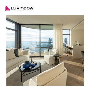 Thiết kế hiện đại cách âm nghiêng Tính năng lần lượt với xem lớn ngang mở mô hình Zero khung nhôm hình ảnh cửa sổ - Product Image 1