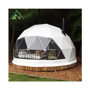 ספורט יוקרה geodesic glamping uv עמיד בפני כיפה גדולה אירוע אוהל עבור טניס בחוץ עבור מופע סחר