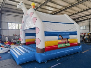 <span class=keywords><strong>Alquiler</strong></span> de Equipos para Fiestas - Castillo Inflable de PVC Marca Beleqi, Castillo Hinchable para Niños, Ecológico, 7m*5.5m - Product Image 6