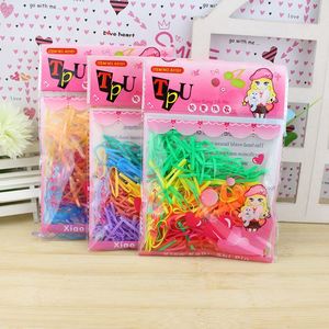 Élastiques à cheveux Tpu colorés pour enfants, usage quotidien - Product Image 1