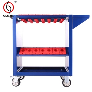 Armoire et chariot à outils CNC pour fraiseuse BT30 BT40 BT50 HSK63 HSK80 HSK100 Porte-outils Chariot OLIMA OLICNC - Product Image 2