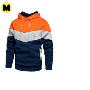Ensemble de survêtement de luxe en molleton technique pour l'hiver, coupe longue, coupe-vent à capuche de haute qualité, unisexe, en polyester/coton uni - Product Image 1