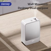 Dermey M108 Difusor de Aroma para el hogar de lujo con nebulizador Ambientador de niebla de aceite esencial Métodos de fuente de alimentación dual
