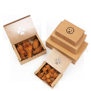 Fabricant Offre Spéciale emballage de poulet frit <span class=keywords><strong>sushi</strong></span> boîte à emporter vente en gros de boîtes à emporter kraft anti-graisse personnalisées - Product Image 1