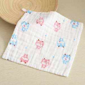 <b>Muslin</b> <b>Baby</b> Washcloths for Newborn 10'' *10'' Soft Absorbent <b>Muslin</b> Burp Cloths Cotton Face Towels - Product Image 1