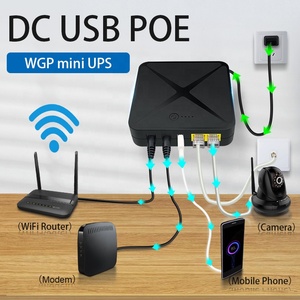 WGP Mini Ups para enrutador <span class=keywords><strong>WiFi</strong></span> en línea 5V módem <span class=keywords><strong>USB</strong></span> Cámara CCTV 8000mAh batería de respaldo 24V Poe 9V 12V DC Mini UPS para enrutador <span class=keywords><strong>WiFi</strong></span> - Product Image 3