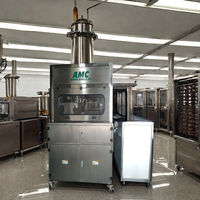 Bruine de chocolat avec tunnel de refroidissement Machine d'enrobage de chocolat