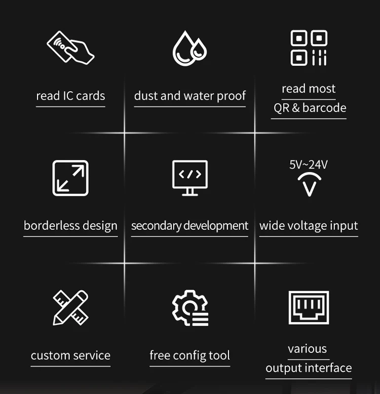 Vguang Q340 QR Code Reader Waterproof And Dustproof Barcode Scanner IP67 Protection Grade Embedded QR Code Scanner Device