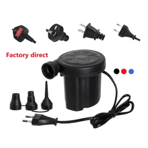 Factory Supply Electric Air Pump Air Mattress Pump For Inflatable Blow Up Pool Raft Bed Boat Toy