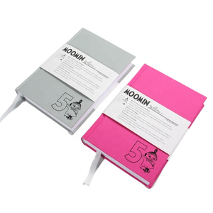 Ràng buộc màu hồng trắng đen thăng hoa A4 <span class=keywords><strong>A5</strong></span> vải linen vải bìa cứng dày cá nhân Tạp Chí máy tính xách tay in ấn biểu tượng tùy chỉnh - Product Image 1