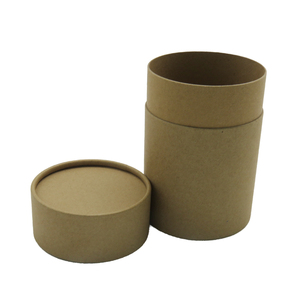 Tubo di Cartone Nero <span class=keywords><strong>con</strong></span> Coperchio 7,3*11,2cm di Diametro per Confezioni di Oli Cosmetici, Tè, <span class=keywords><strong>Deodoranti</strong></span> Stick - Product Image 3
