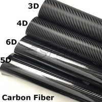 Film adhésif en fibre de carbone 4D, autocollants extérieurs pour voiture, décoration, autocollants décoratifs, accessoires pour capot de voiture