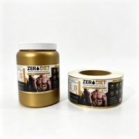Étiquettes personnalisées pour capsules de perte de poids, étiquettes adhésives en vinyle imperméables pour bouteilles de compléments alimentaires, étiquettes personnalisées