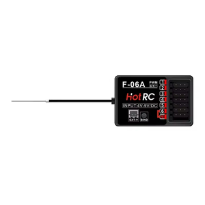 F-06A F-06AT 6-kênh Gyro 2.4GHz Receiver <span class=keywords><strong>RC</strong></span> Mô hình phụ tùng cho 6-kênh điều khiển từ xa <span class=keywords><strong>transmitter</strong></span> cho <span class=keywords><strong>RC</strong></span> bay không người lái phụ kiện - Product Image 1