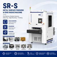 Machine de polissage et d'ébavurage automatique de métaux contrôlée par PLC SR-TECH pour petites pièces 300 mm 20 kW Multi-tension Facile à utiliser