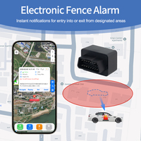 Localizador GPS OBD Mini 4G LTE GPRS GLONASS con Rastreo LBS en Tiempo Real y Alerta de Exceso de Velocidad para Android/iOS para Autos