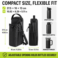 Sac de sport magnétique portable multi-styles, résistant, avec logo personnalisé, étanche, tendance, prix usine, sac à bandoulière pour bouteille d'eau