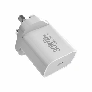 อะแดปเตอร์ชาร์จไฟแบบติดผนัง 30W PD 3.0 USB C ช่องเสียบคู่ ชาร์จเร็ว สำหรับโทรศัพท์มือถือและแท็บเล็ต - Product Image 3