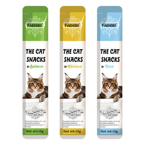 FAENBEI Adulto Gatinho Frango Atum Pasta Nutricional Fabricante Atacado Gato Vara Comida Molhada Líquida Comida Molhada <span class=keywords><strong>Super</strong></span> Desconto - Product Image 1