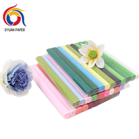 Machine à rouleaux de papier crépon biodégradable de qualité supérieure, à alimentation électrique, pour la fabrication artisanale de fleurs pour Pâques et la remise des diplômes