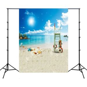 Sfondo per Foto 150x210cm in Poliestere Vinilico con Stampa Digitale 3D di <span class=keywords><strong>Paesaggio</strong></span> Marino, Sfondo per Servizi Fotografici e Decorazioni per Feste - Product Image 1