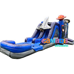 Château gonflable <span class=keywords><strong>pour</strong></span> enfants, fusée spatiale, Hupfburg, équipement de <span class=keywords><strong>location</strong></span> <span class=keywords><strong>pour</strong></span> fêtes, château gonflable commercial 100% PVC <span class=keywords><strong>pour</strong></span> événements - Product Image 5