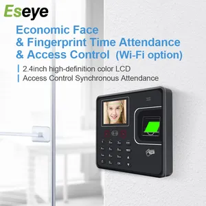 Biometric Device Fingerprint Eseye New Design Biometric Facial Attendance Device USB Communication RFID Time Recording Fingerprint ID Card Identification