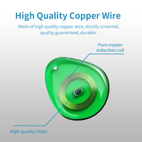 Llavero Duplicador Impermeable de 125kHz, Precio de Fábrica, Llavero de Proximidad con Tarjeta de Acceso de 13.56MHZ